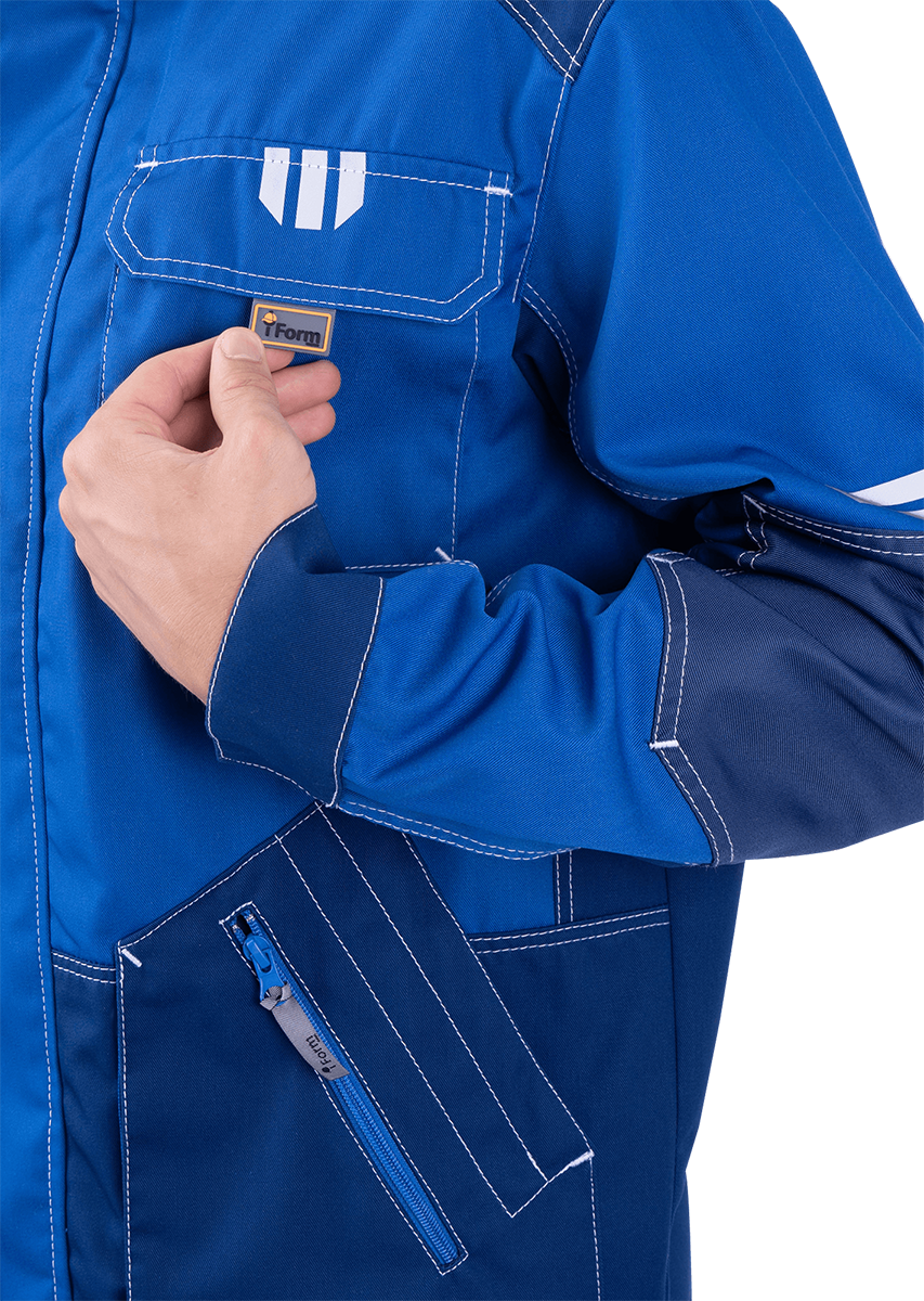 картинка Куртка ЭДВАНС летняя, василек-синий