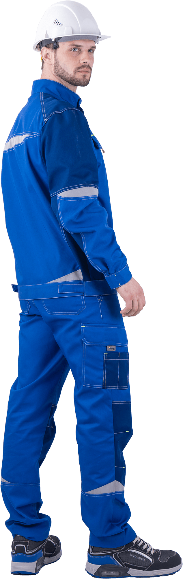 картинка Куртка ТУРБО SAFETY летняя, василек-синий