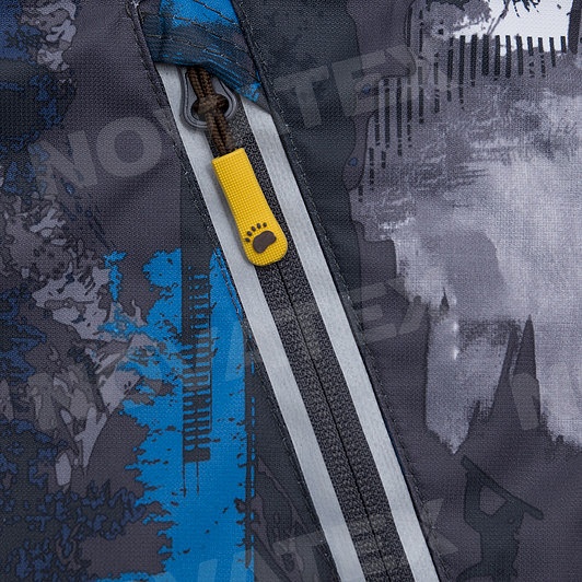 картинка Куртка «Мегаполис» (таслан добби, синий) детский МАУГЛИ